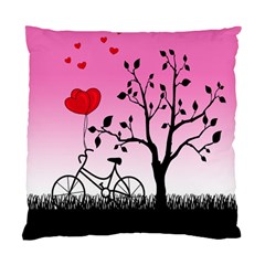 Love Sunrise Standard Cushion Case (one Side) by Valentinaart