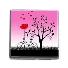 Love Sunrise Memory Card Reader (square) by Valentinaart