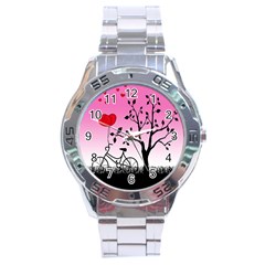 Love Sunrise Stainless Steel Analogue Watch by Valentinaart