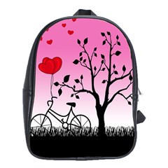 Love Sunrise School Bags (xl)  by Valentinaart