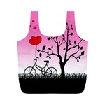 Love sunrise Full Print Recycle Bags (M)  Front