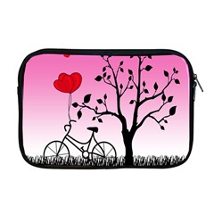 Love Sunrise Apple Macbook Pro 17  Zipper Case