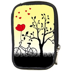 Romantic Sunrise Compact Camera Cases by Valentinaart