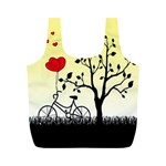 Romantic sunrise Full Print Recycle Bags (M)  Front