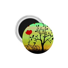 Love Sunrise 1 75  Magnets by Valentinaart