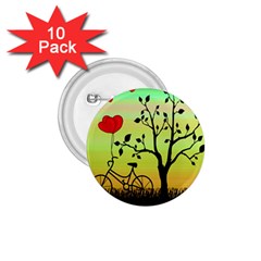 Love Sunrise 1 75  Buttons (10 Pack) by Valentinaart