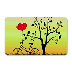 Love Sunrise Magnet (rectangular) by Valentinaart