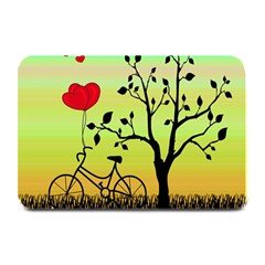 Love Sunrise Plate Mats by Valentinaart