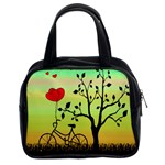 Love sunrise Classic Handbags (2 Sides) Front