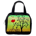 Love sunrise Classic Handbags (2 Sides) Back