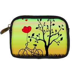 Love Sunrise Digital Camera Cases by Valentinaart