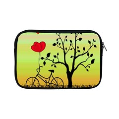 Love Sunrise Apple Ipad Mini Zipper Cases by Valentinaart