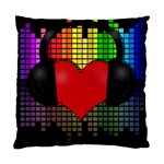 Love Music Standard Cushion Case (One Side) Front