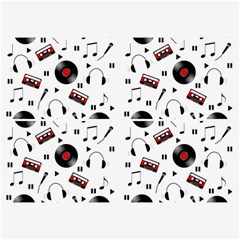 Music Pattern Belt Buckles by Valentinaart