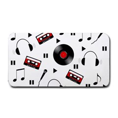 Music Pattern Medium Bar Mats by Valentinaart