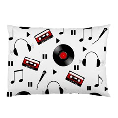 Music Pattern Pillow Case by Valentinaart