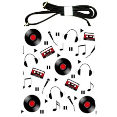 Music Pattern Shoulder Sling Bags