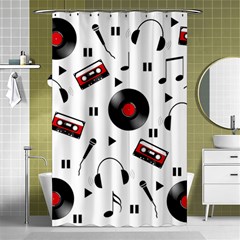 Music Pattern Shower Curtain 48  X 72  (small)  by Valentinaart