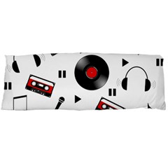 Music Pattern Body Pillow Case (dakimakura) by Valentinaart