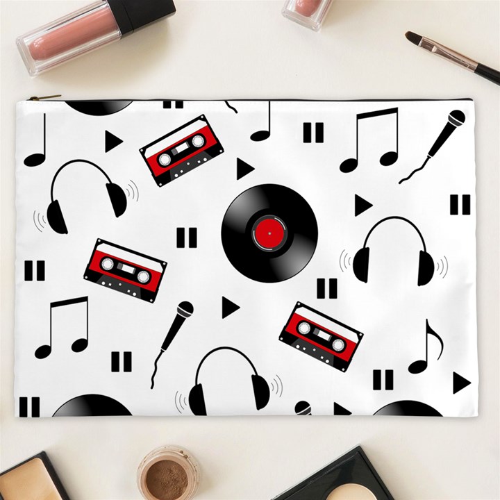 Music pattern Cosmetic Bag (XXL) 