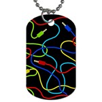 Audio cables  Dog Tag (Two Sides) Front