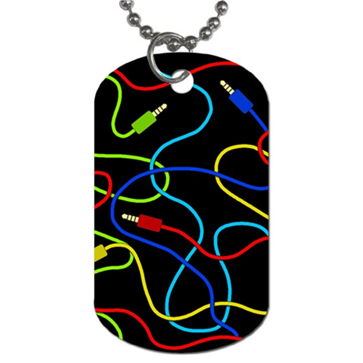 Audio cables  Dog Tag (Two Sides)