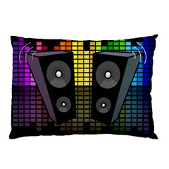 Loudspeakers  Pillow Case by Valentinaart