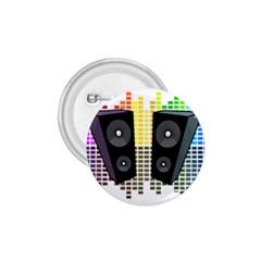 Loudspeakers - Transparent 1 75  Buttons by Valentinaart