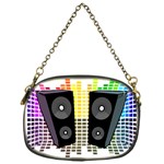 Loudspeakers - transparent Chain Purses (One Side)  Front