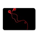 Earphones  Small Doormat  24 x16  Door Mat