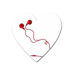 Earphones  Heart Magnet