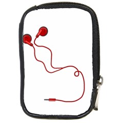 Earphones  Compact Camera Cases by Valentinaart