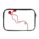 Earphones  Apple MacBook Pro 17  Zipper Case Front