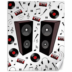 Loud Music Canvas 11  X 14   by Valentinaart