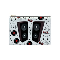 Loud Music Cosmetic Bag (medium)  by Valentinaart