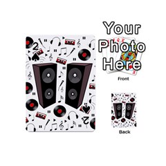 Loud Music Playing Cards 54 (mini)  by Valentinaart