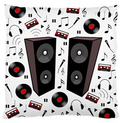 Loud Music Standard Flano Cushion Case (one Side) by Valentinaart