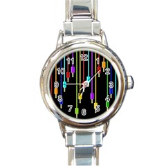 Plug in Round Italian Charm Watch