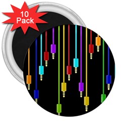 Plug in 3  Magnets (10 pack) 