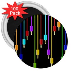 Plug in 3  Magnets (100 pack)