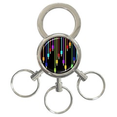 Plug in 3-Ring Key Chains