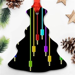 Plug In Ornament (christmas Tree)  by Valentinaart