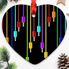 Plug In Ornament (heart) by Valentinaart