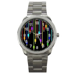 Plug In Sport Metal Watch by Valentinaart