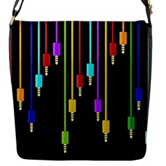 Plug In Flap Messenger Bag (s) by Valentinaart