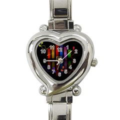 Energy Of The Sound Heart Italian Charm Watch