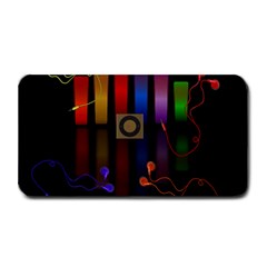 Energy Of The Sound Medium Bar Mats by Valentinaart