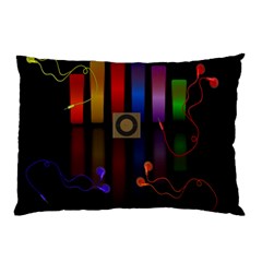 Energy Of The Sound Pillow Case by Valentinaart