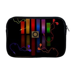 Energy Of The Sound Apple Macbook Pro 17  Zipper Case by Valentinaart