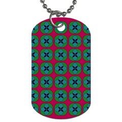 Geometric Patterns Dog Tag (two Sides)